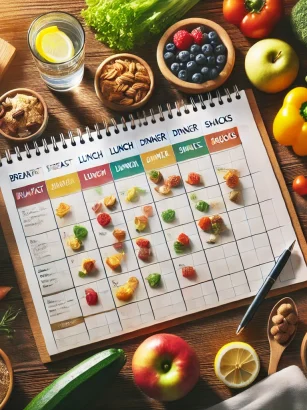 Come organizzare un menu settimanale sano