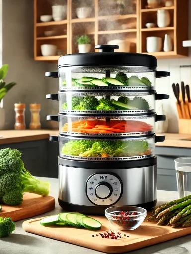 Come utilizzare la vaporiera per una cucina sana