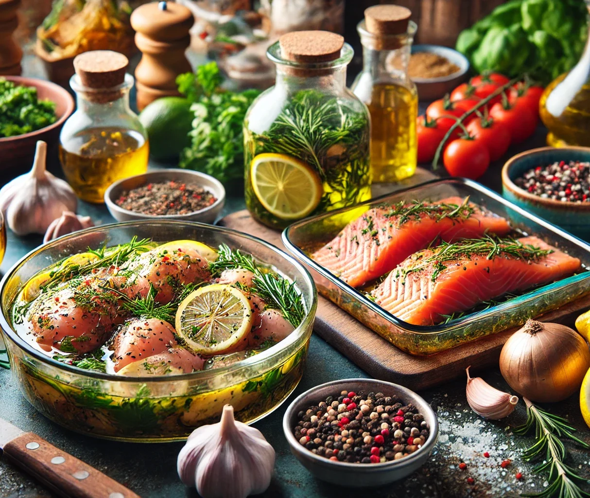 Tecniche di marinatura idee per carne e pesce