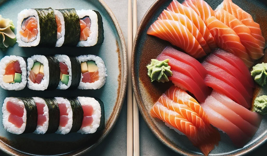 Sushi-sashimi-differenze