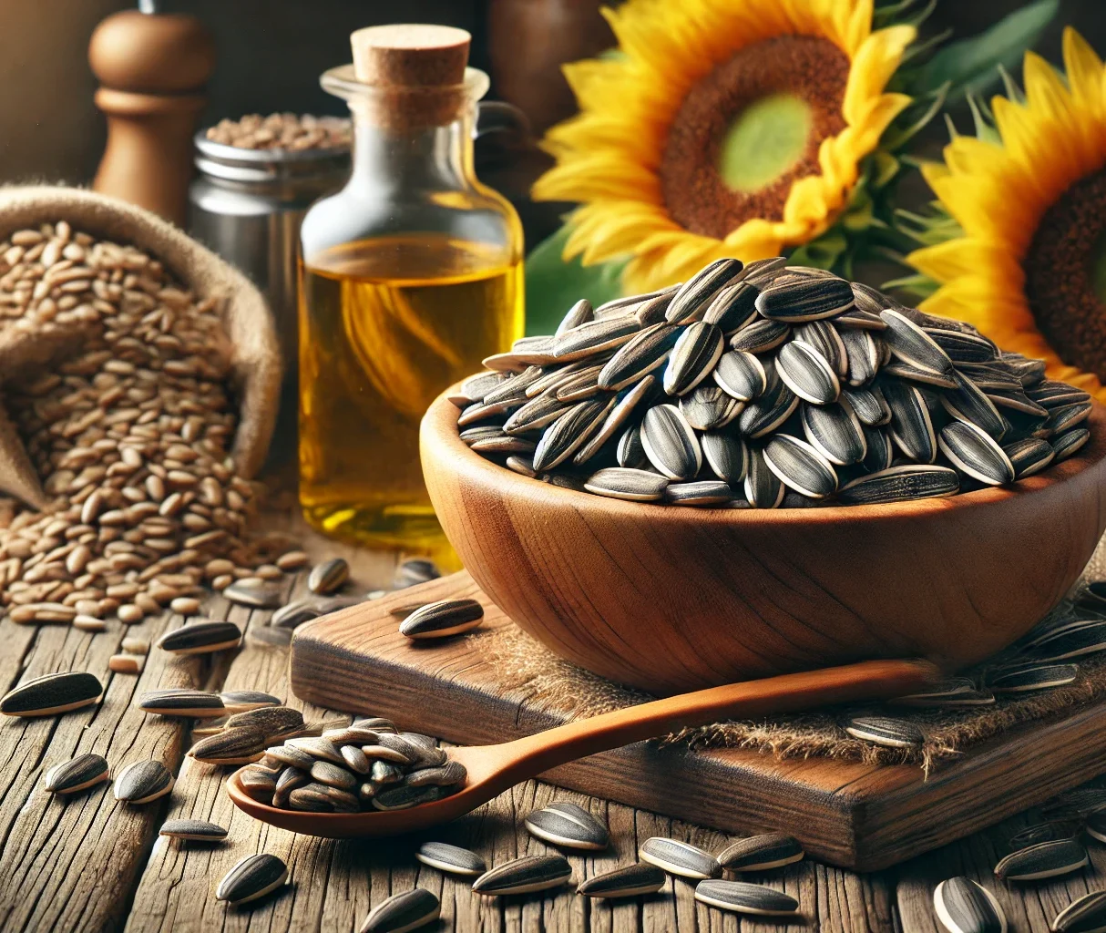 Semi di girasole ricchi di nutrienti per il benessere
