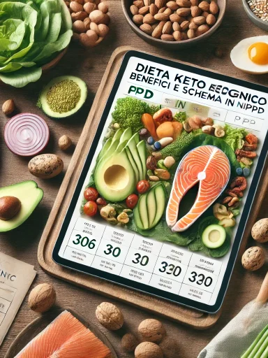 Dieta chetogenica benefici e schema settimanale in pdf