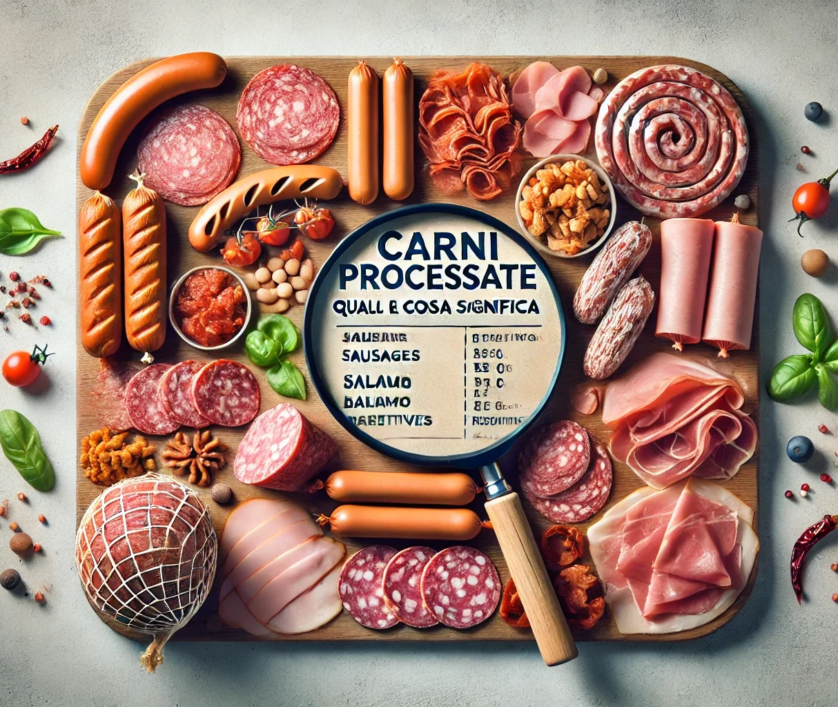 Carni processate quali sono e cosa significa