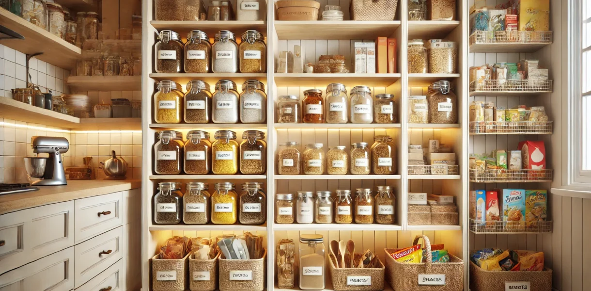 Come organizzare la dispensa in cucina