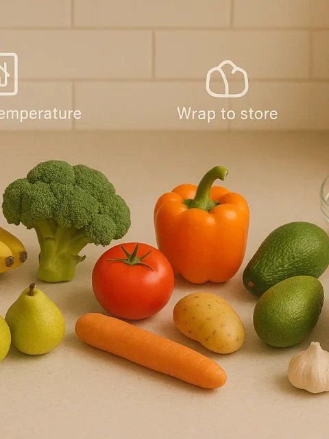 Come conservare frutta e verdura fresca più a lungo