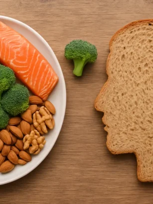 Come la dieta influenza la salute mentale