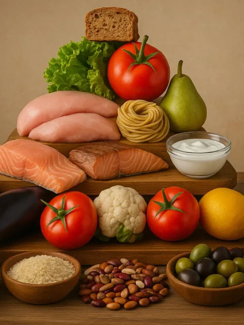 La piramide alimentare mediterranea